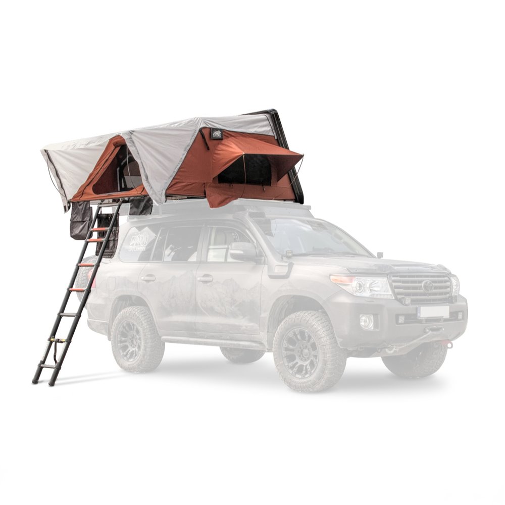 OFFLANDER STREŠNI ŠOTOR FOLD 4 RDEČ